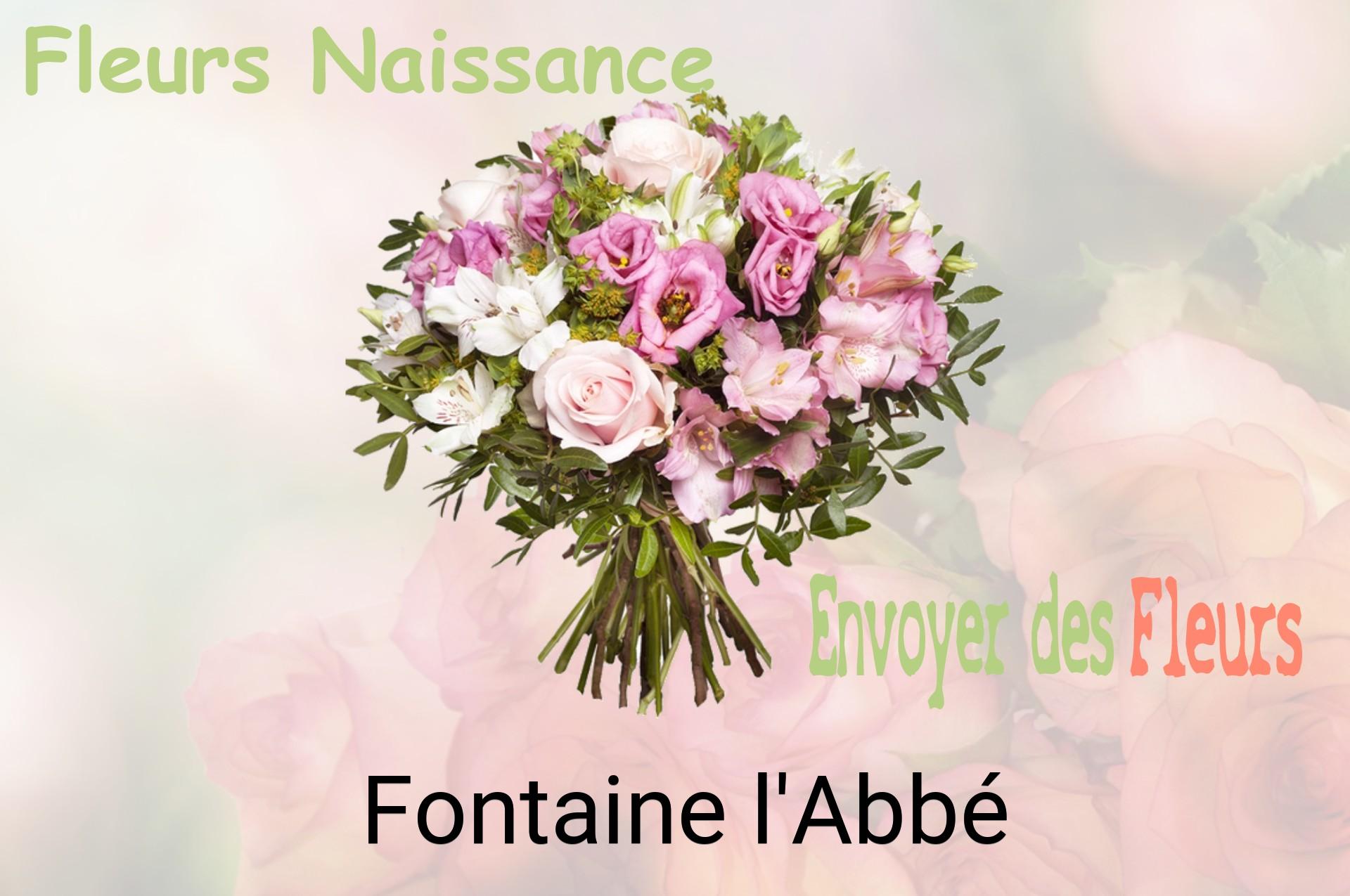 Bouquet de fleurs de naissance livré à Fontaine-l'Abbé